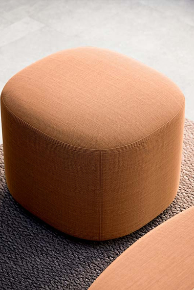 Pouf confortable ABBEY