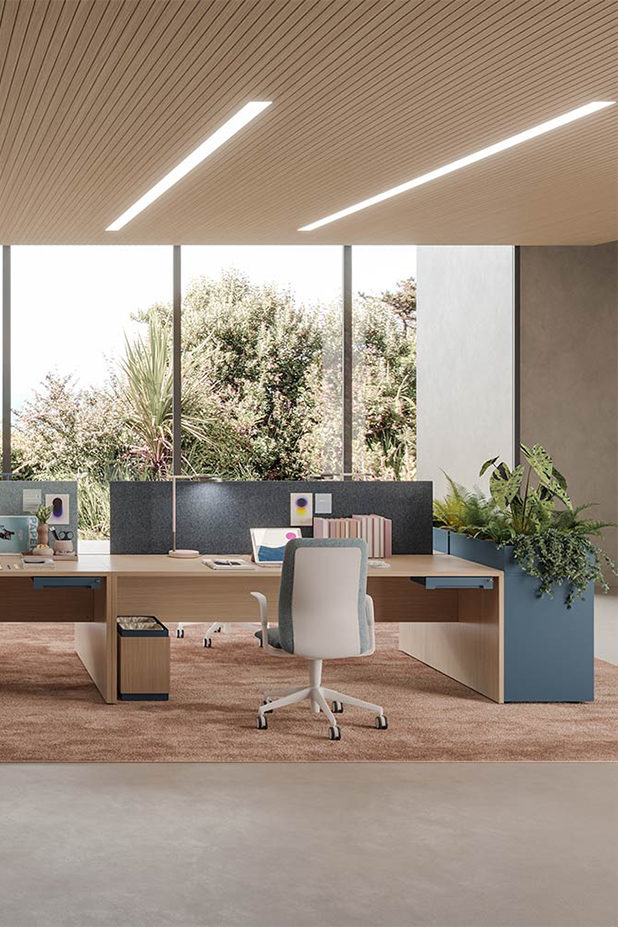 Bureau coworking design entreprise