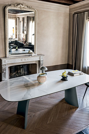 Table de réunion design atypique MOONLIGHT