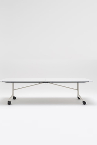 table sur roulettes plex