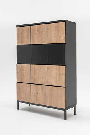 Casier pour flex office LOCKER bois