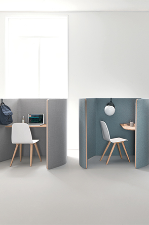 Bureau avec acoustique NUCLEO