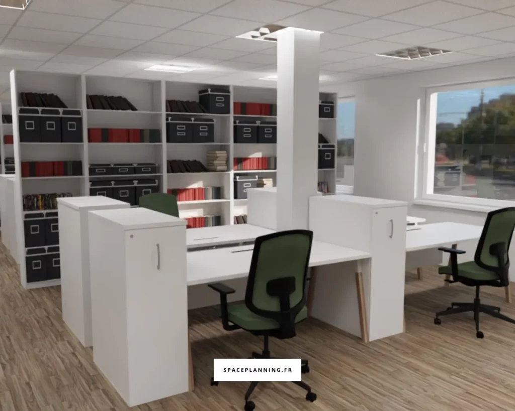 Space planning - Aménagement bureaux Vienne - Open space