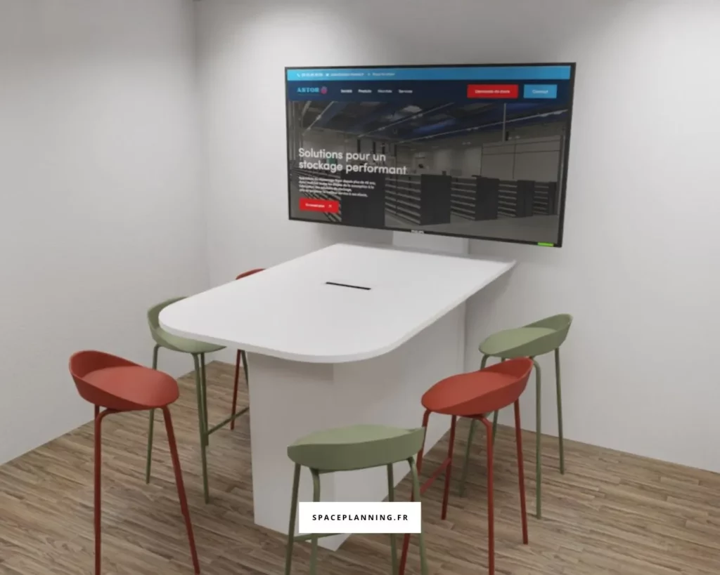 Space planning - Aménagement bureaux Vienne - Salle de réunion