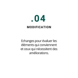 Etape 4 Modifications - Space Planning