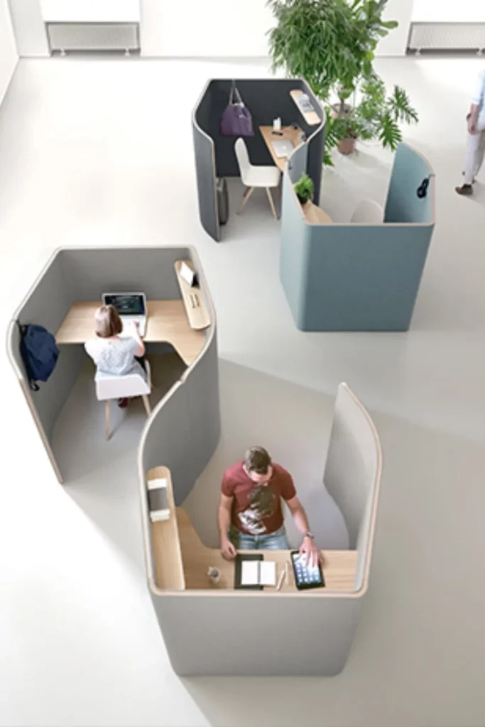 Bureau acoustique Nucléo - Space Planning