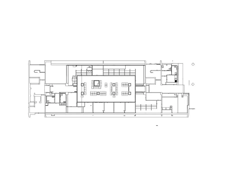 Plan projet aménagement Mairie Paris 17 1 - Space Planning