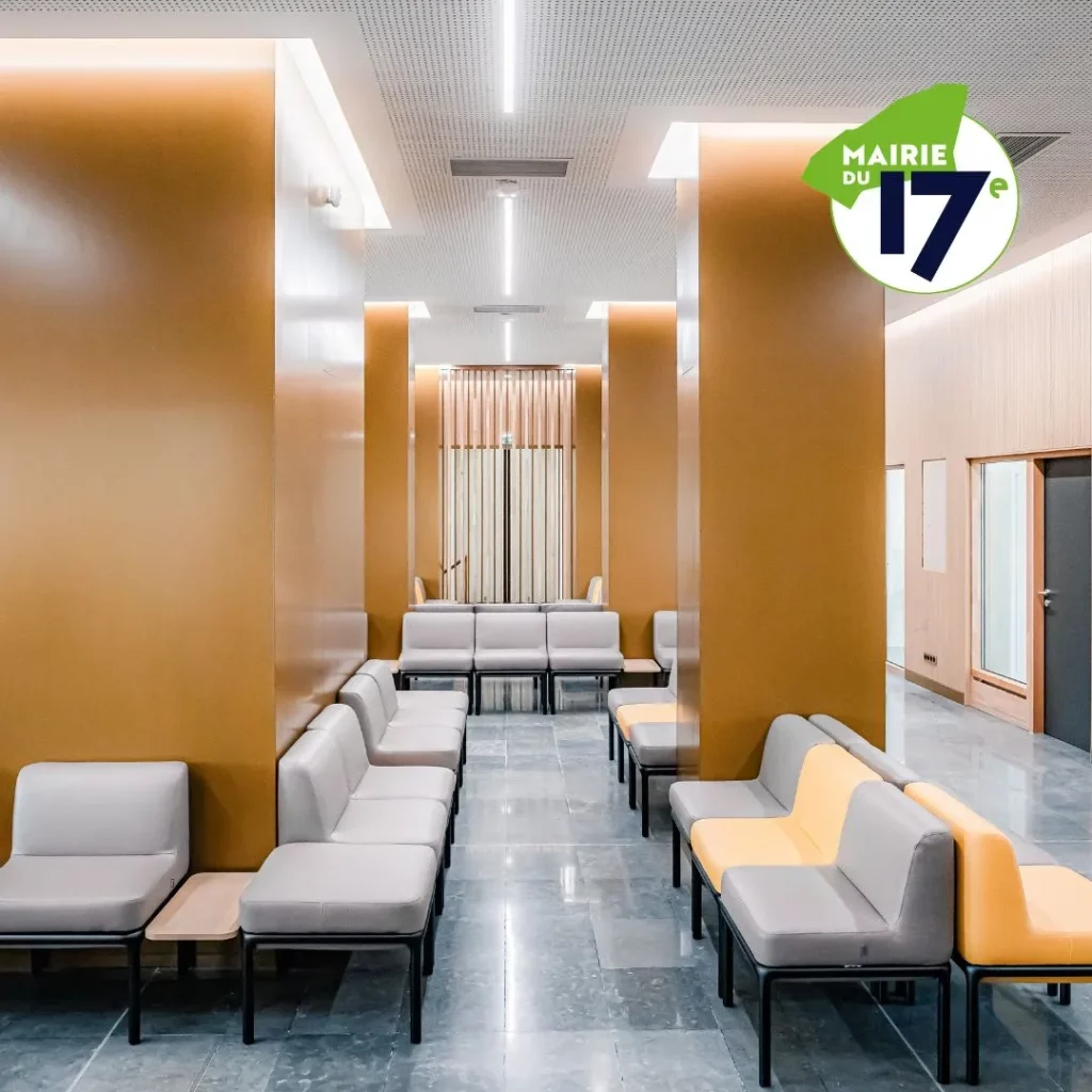 Aménagement Mairie Paris 17 - Space Planning