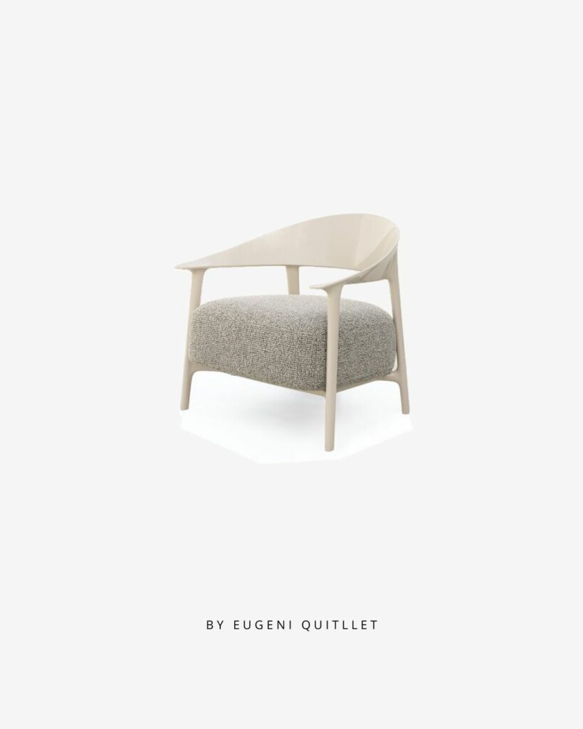 Eugeni Quitllet - Fauteuil lounge Africa - Space Planning