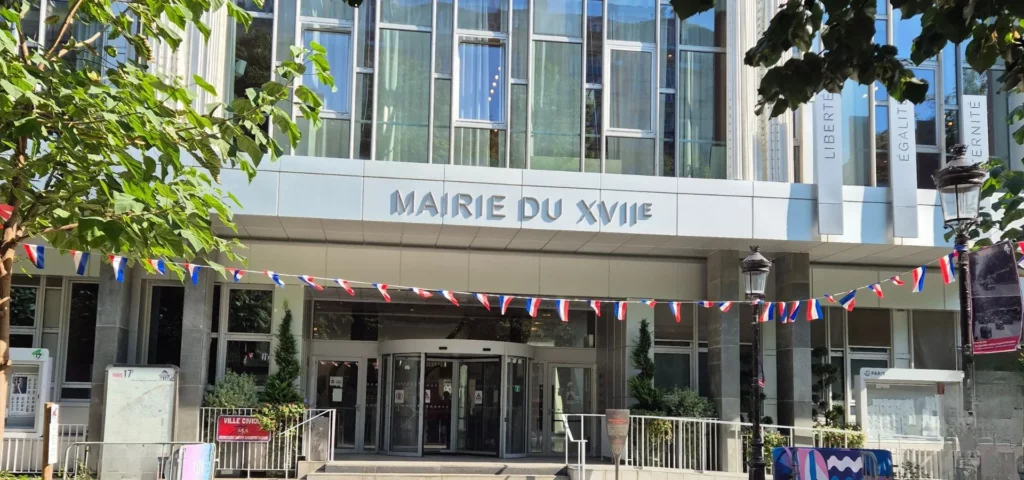 Projet aménagement Mairie Paris 17 - Space Planning