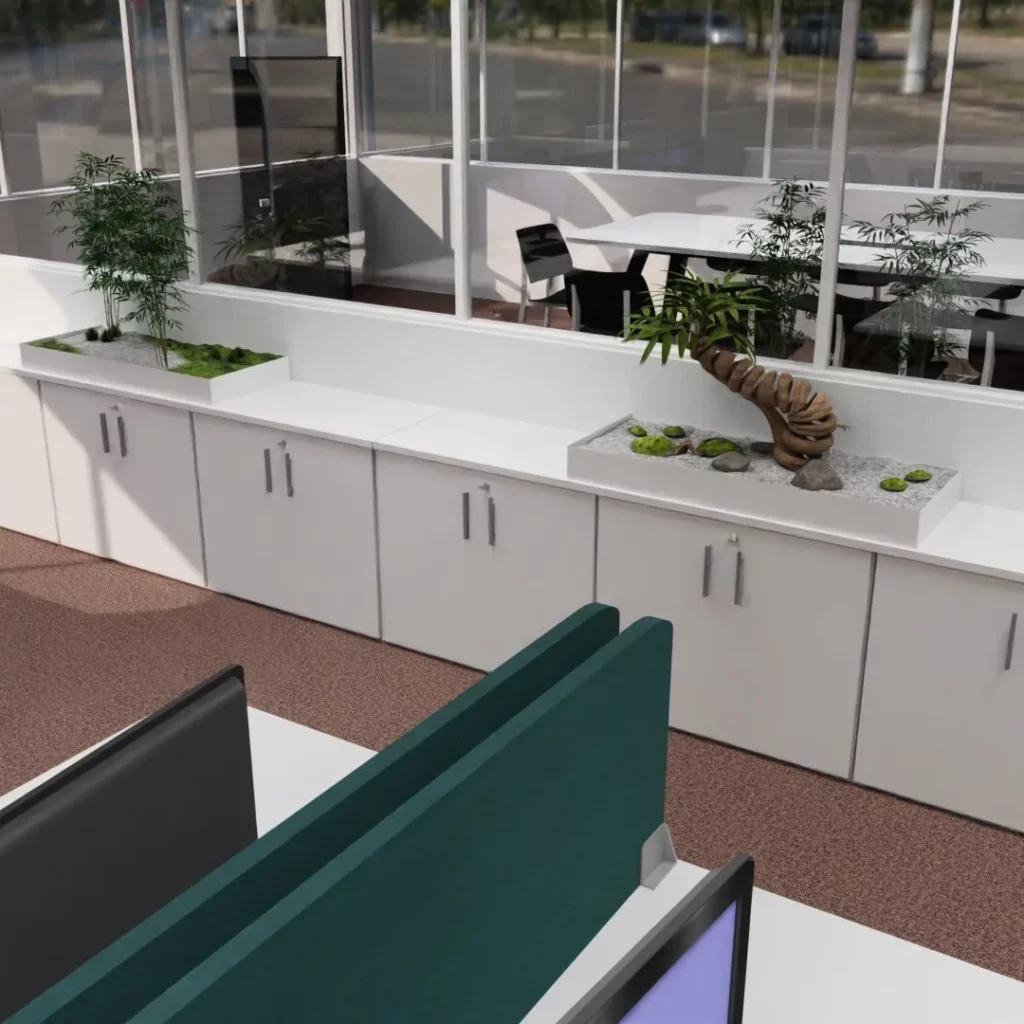 Agencement bureau aéroport Toulouse aperçu 1 - Space Planning