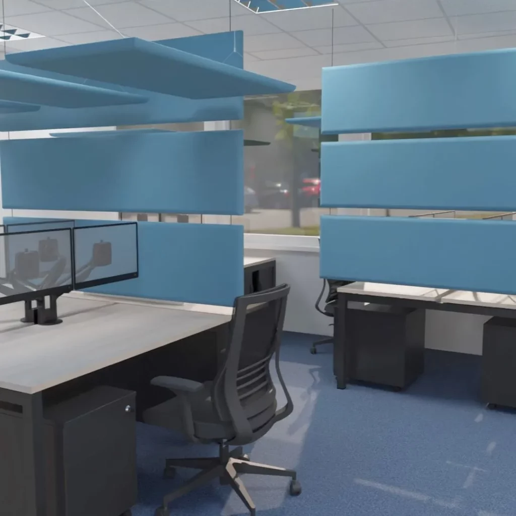 Aménagement bureau espace hospitalier aperçu 1 - Space Planning