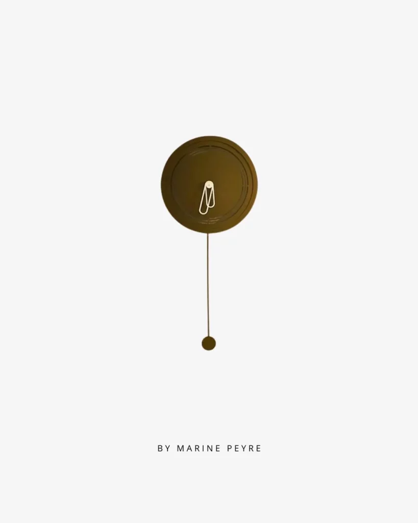 Horloge design Paloma