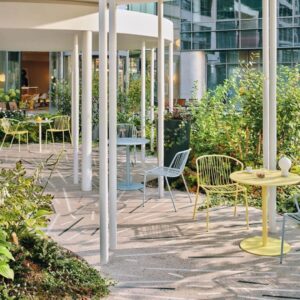 Salon exterieur fer forgé Bris