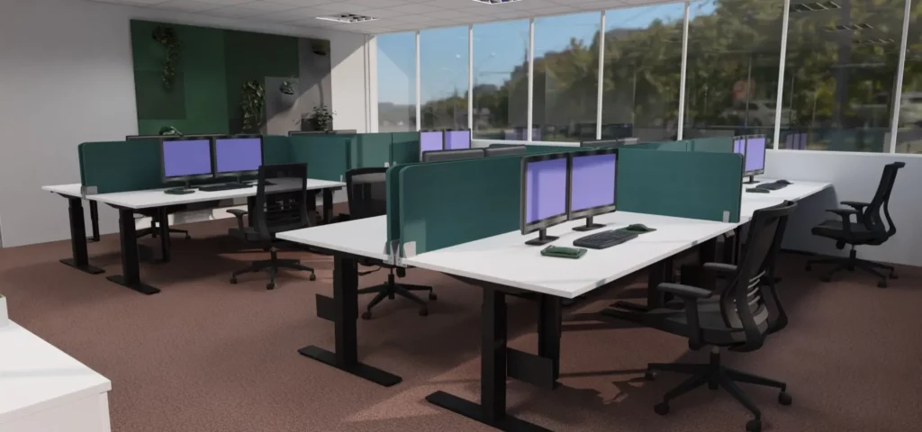 Proposition d'aménagement des bureaux de l'aéroport de Toulouse - spaceplanning.fr