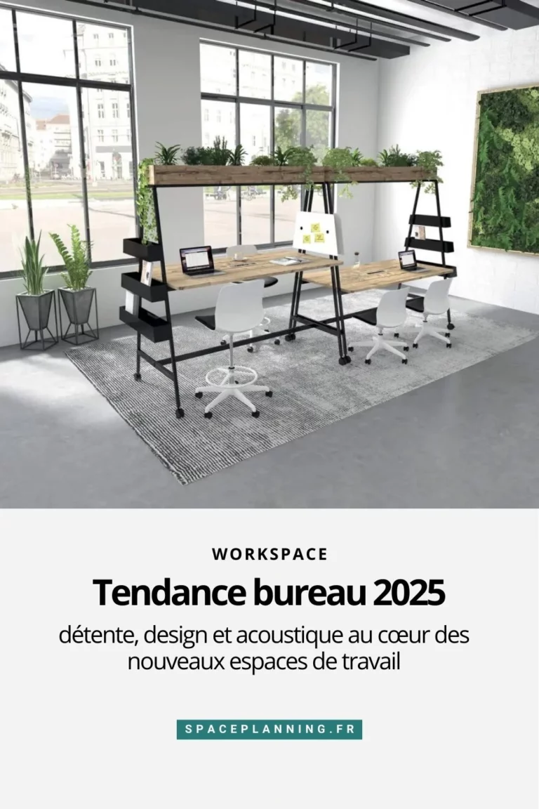 Article : Tendance bureau 2025 : détente, design et acoustique au cœur des nouveaux espaces de travail