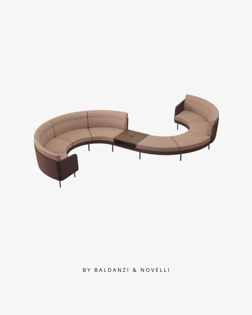 Assise d'accueil en S ARCIPELAGO - Space Planning