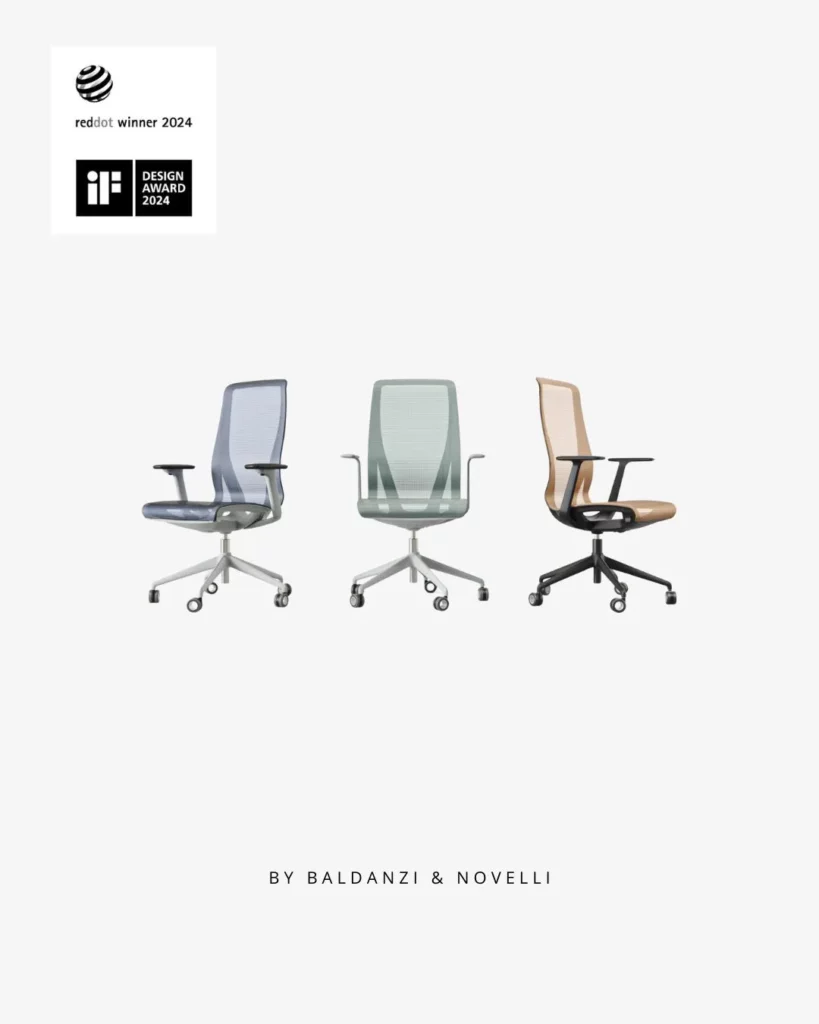 Siège de bureau ergonomique D-Chair
