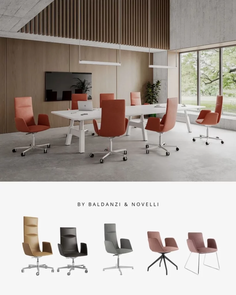 Gamme de fauteuils de bureau design - Harmony