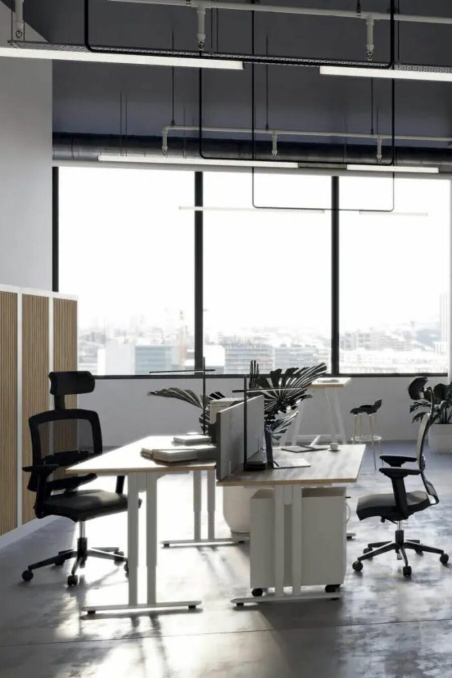 Bureau réglable en hauteur ESSENTIEL
