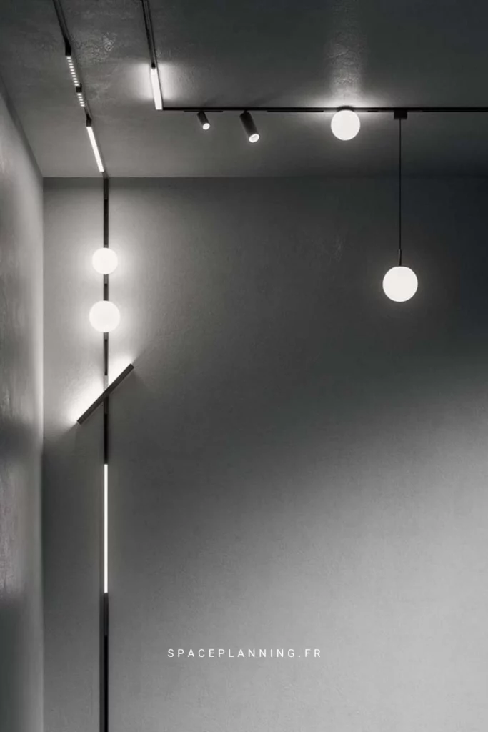 Système luminaire personnalisable Cartesio