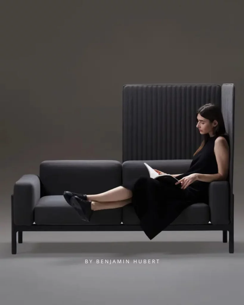 Canapé d'accueil Rostrum - Benjamin Hubert